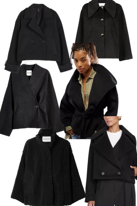 a coat you didn’t know you needed. cropped & black. 

#LTKstyletip #LTKHoliday #LTKSeasonal