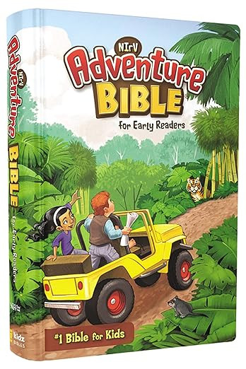 NIrV, Adventure Bible for Early Readers, Hardcover, Full Color      Hardcover – Illustrated, Ju... | Amazon (US)