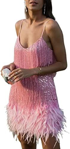 Women Sexy Spaghetti Strap Mini Dress Halter Bodycon Y2k Hollow Out Dress Slim Fit Tank Dress Sum... | Amazon (US)