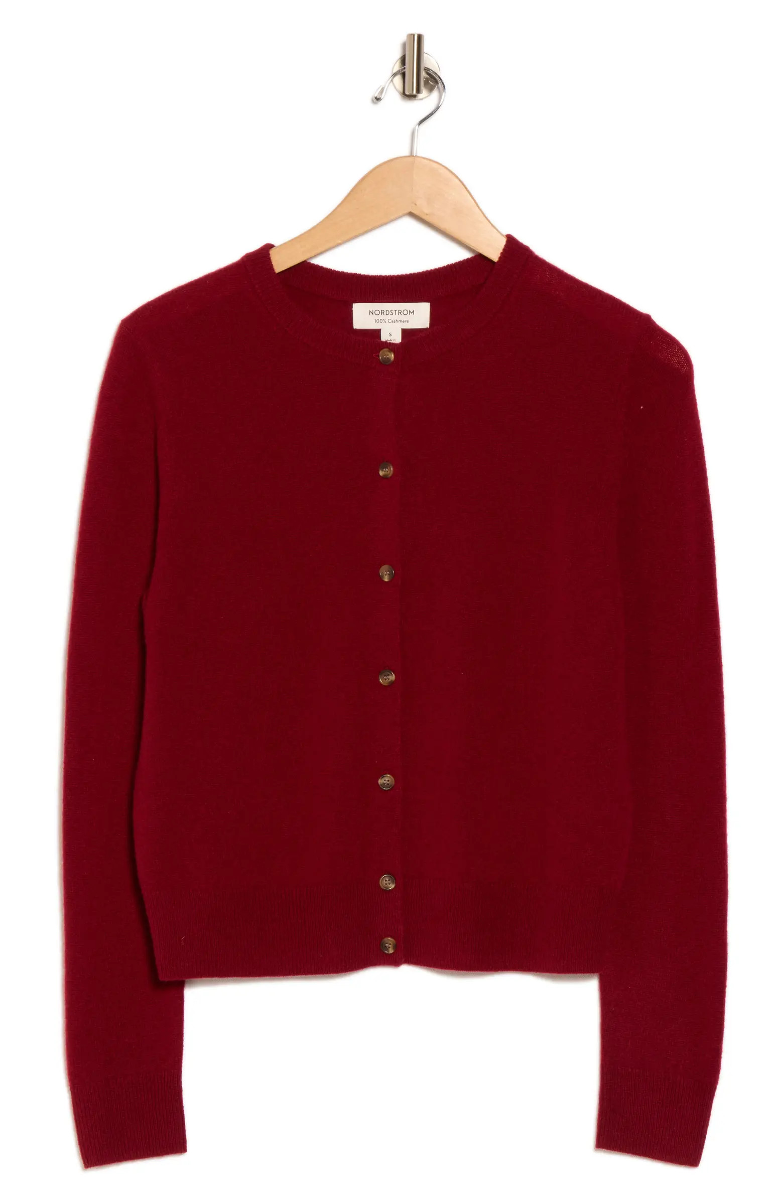 Crewneck Cashmere Cardigan | Nordstrom Rack