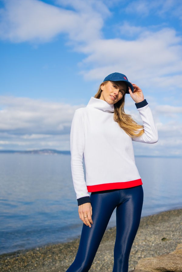 Americana Colorblock Park Slope Turtleneck | Tuckernuck (US)