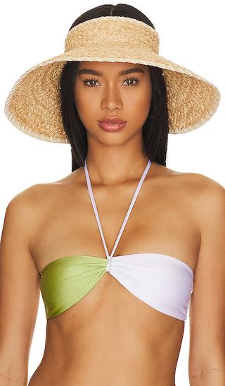 Del Mar Visor in Natural | Revolve Clothing (Global)