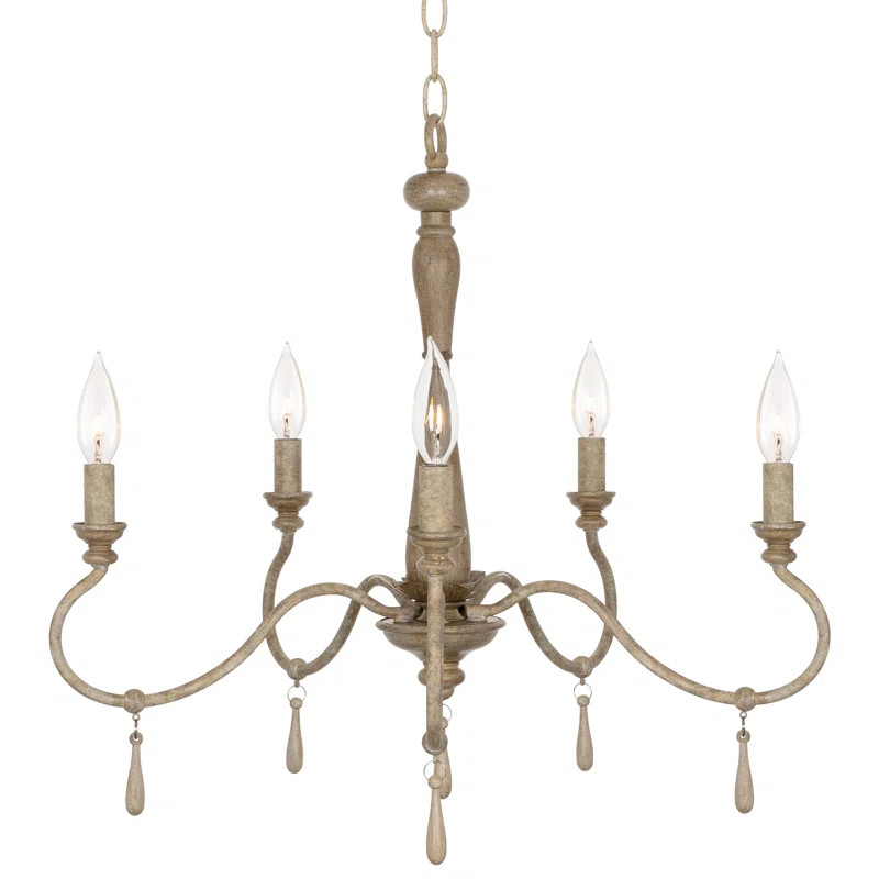Lander 5 - Light Dimmable Classic / Traditional Chandelier | Wayfair North America