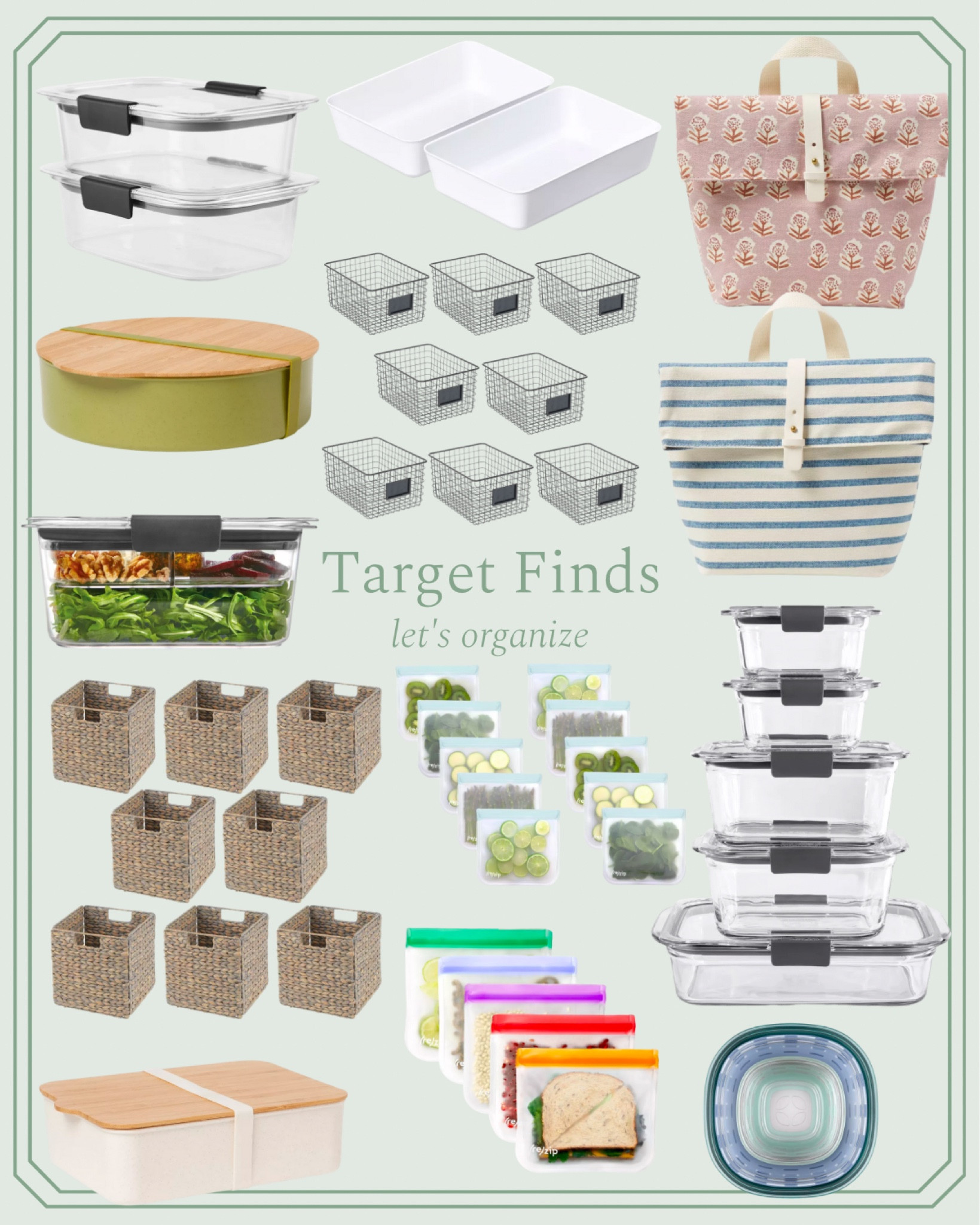 Target organization finds for your kitchen and pantry - all for a great price point! 

#LTKunder100 #LTKhome #LTKFind