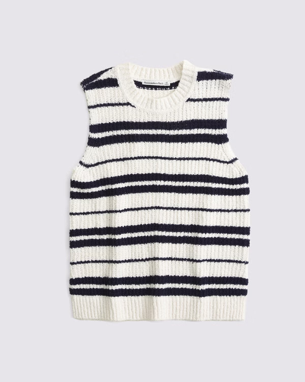 Women's Textural Crew Sweater Shell Tank | Women's Tops | Abercrombie.com | Abercrombie & Fitch (US)