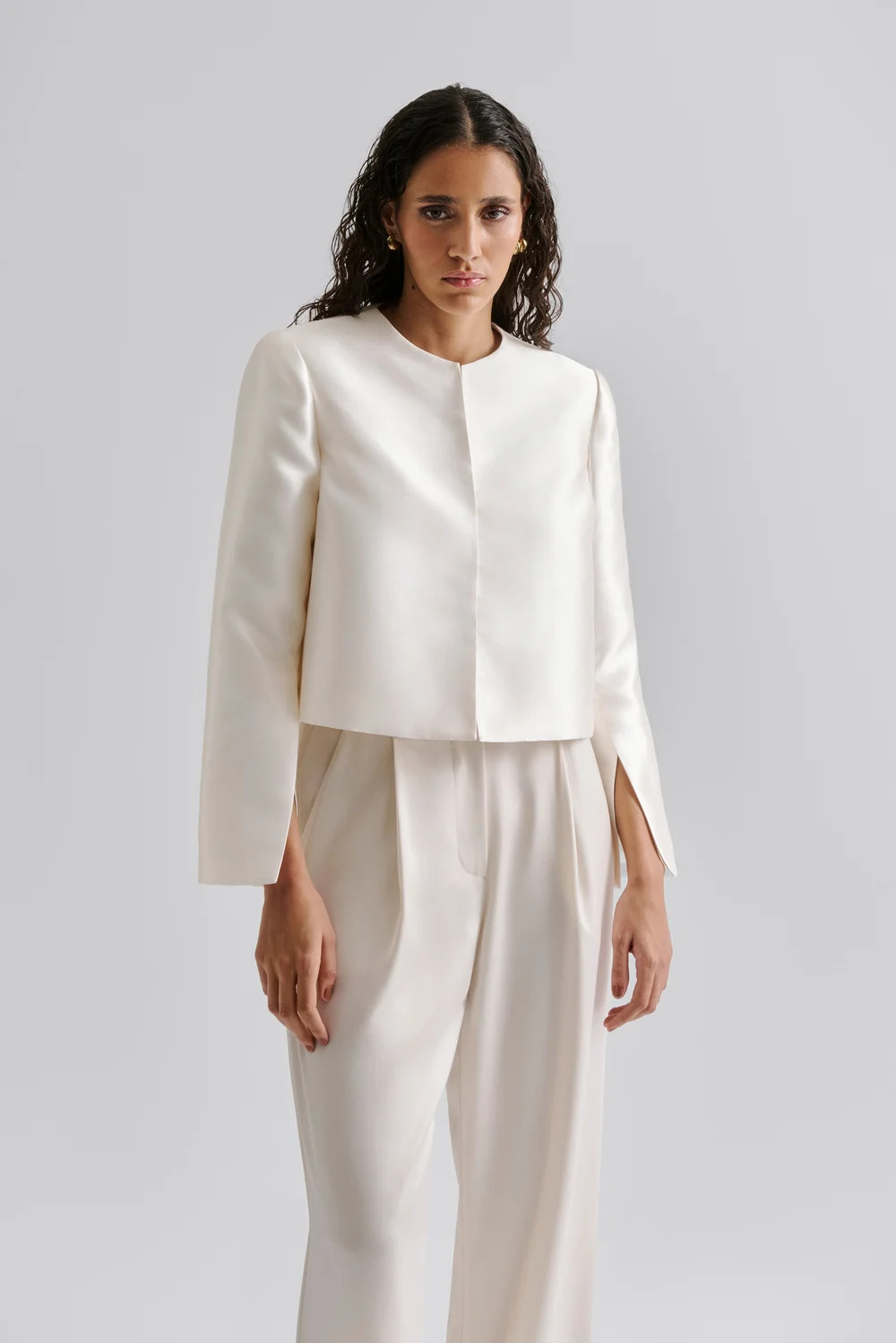 Ruthie blouse - Ivory - BLOUSES | Malina | Occasion designer clothing | Malina