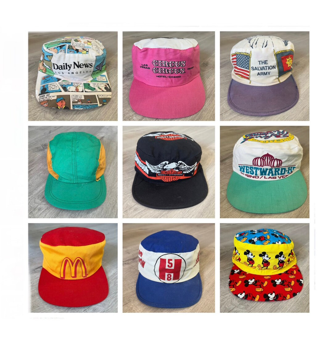 Vintage Painter Caps / Hats - Etsy | Etsy (US)