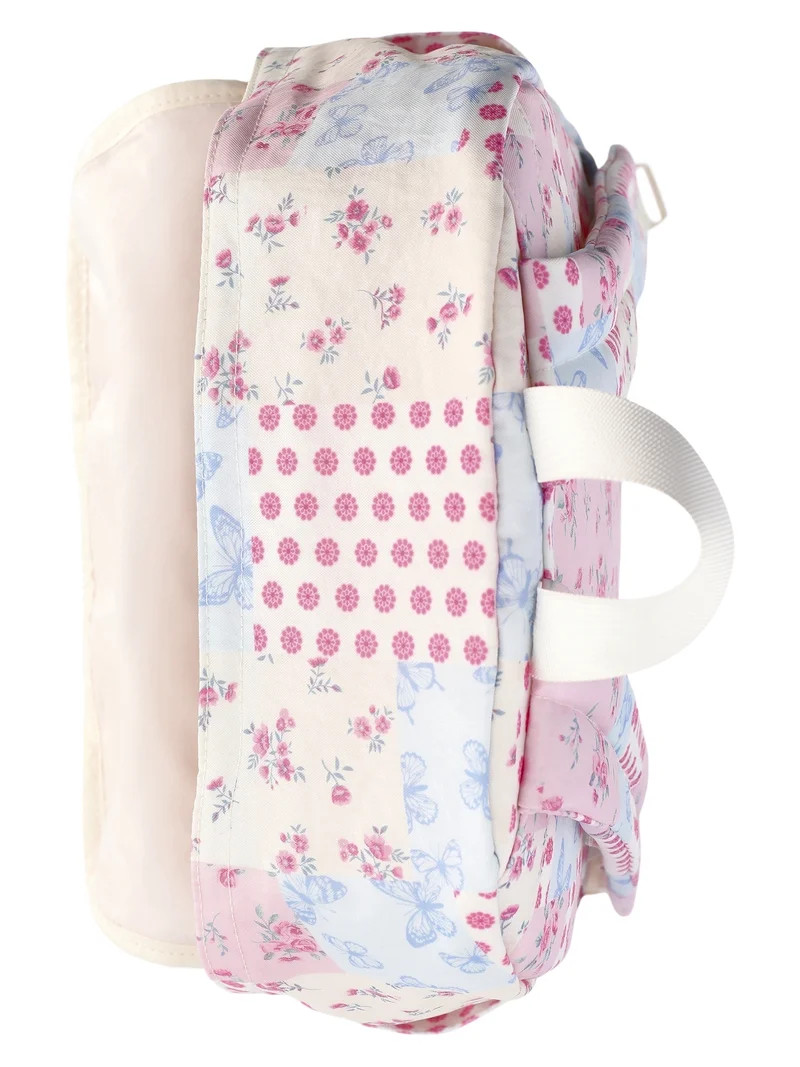 No Boundaries Women's 17" Dome Backpack, Pastel Patchwork | Walmart (US)