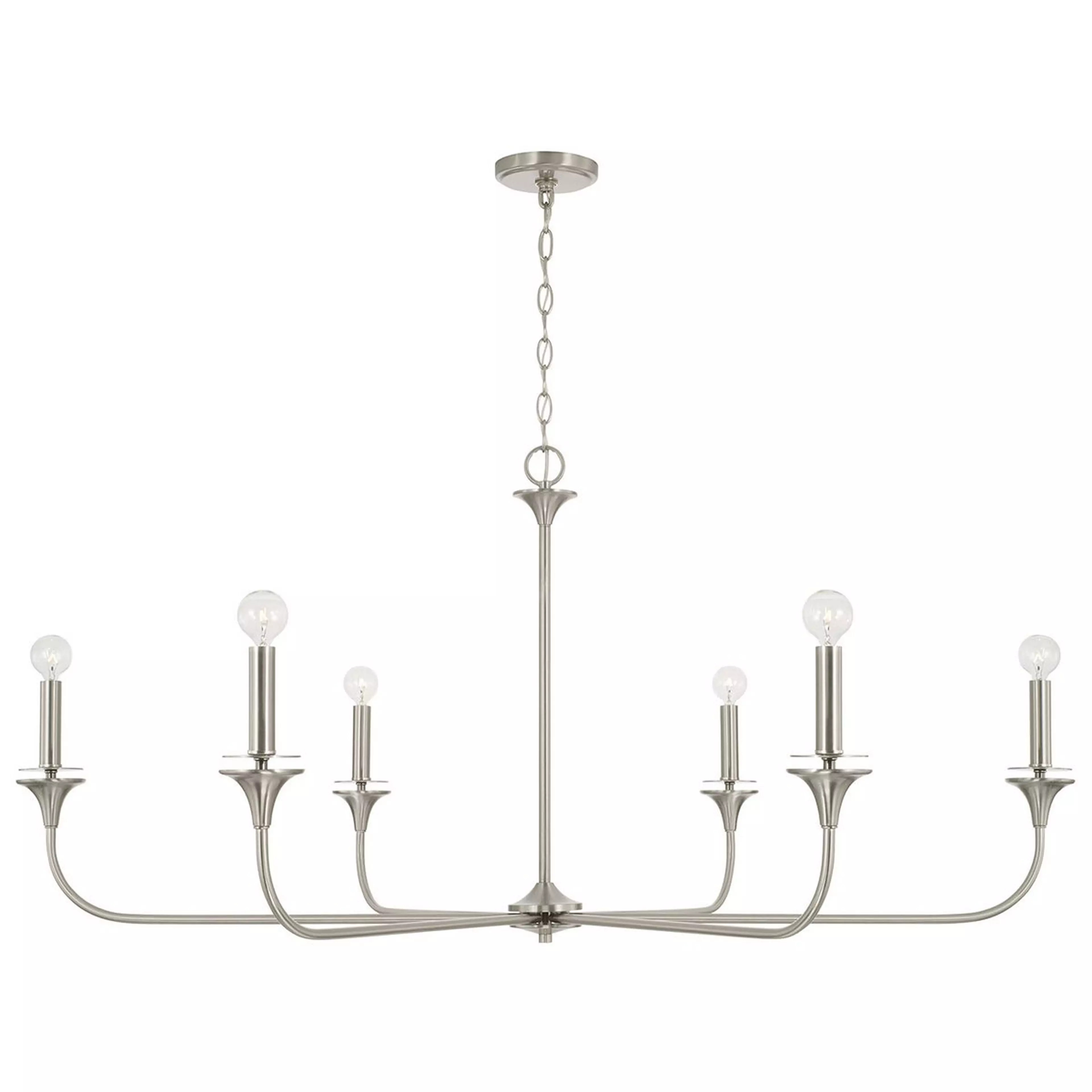 Mayhue Chandelier - 6 Light | Shades of Light
