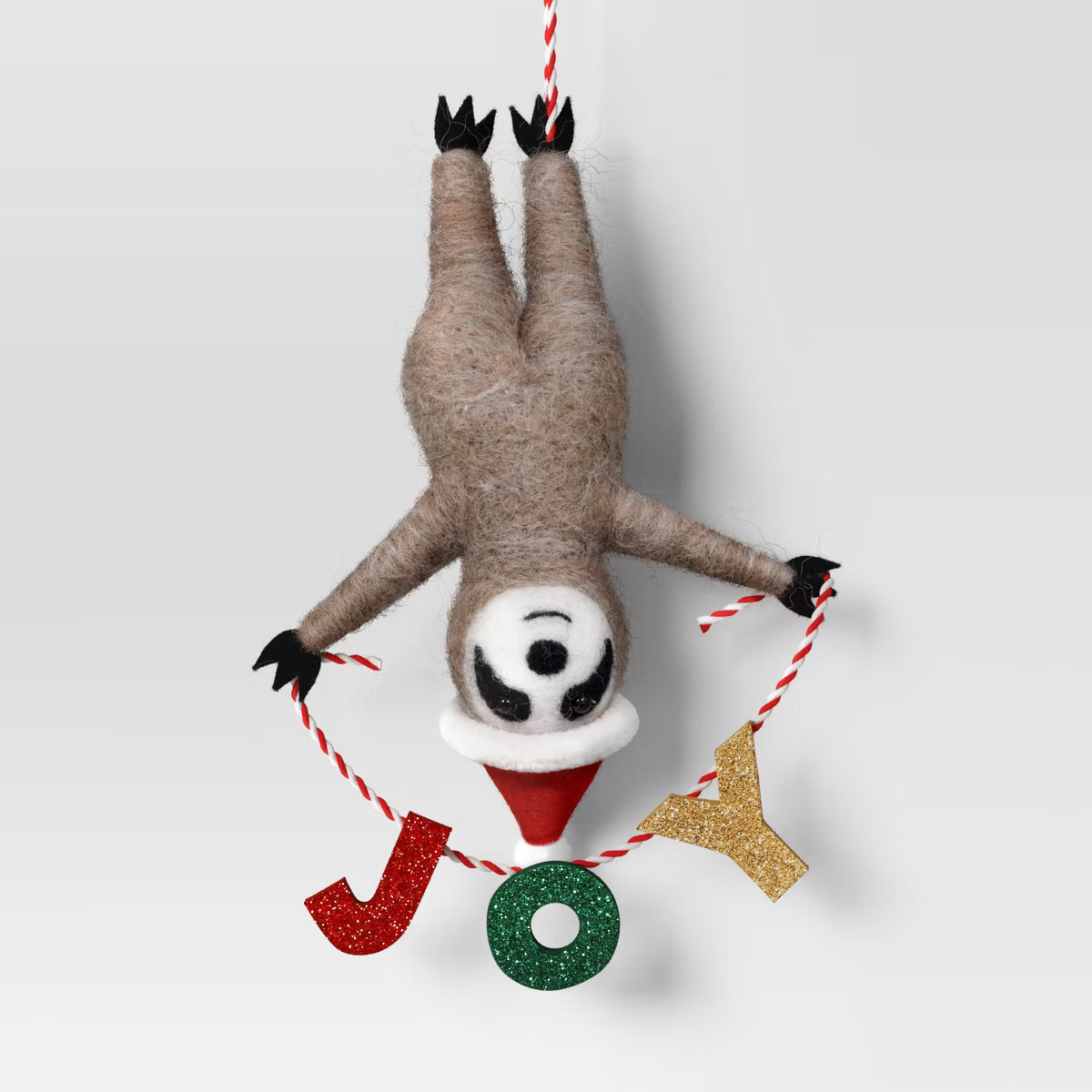 Christmas Felted Wool Sloth Joy Ornament - Wondershop™ | Target