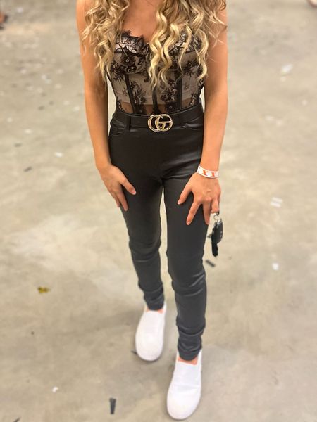 Leather pants and lace outfit for Kevin gates concert!

#LTKfit #LTKstyletip #LTKunder100