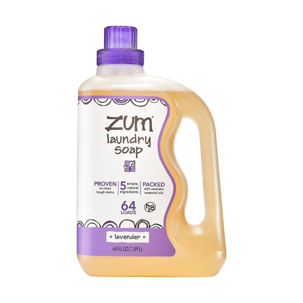 Zum Laundry Soap - Lavender - 64 fl oz | Target