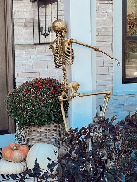 They’re back! Run! Love my gold skeletons! 

Halloween decor. Halloween. Skeleton. 
Home decor. Seasonal decor. 


#LTKHalloween #LTKfindsunder50 #LTKhome