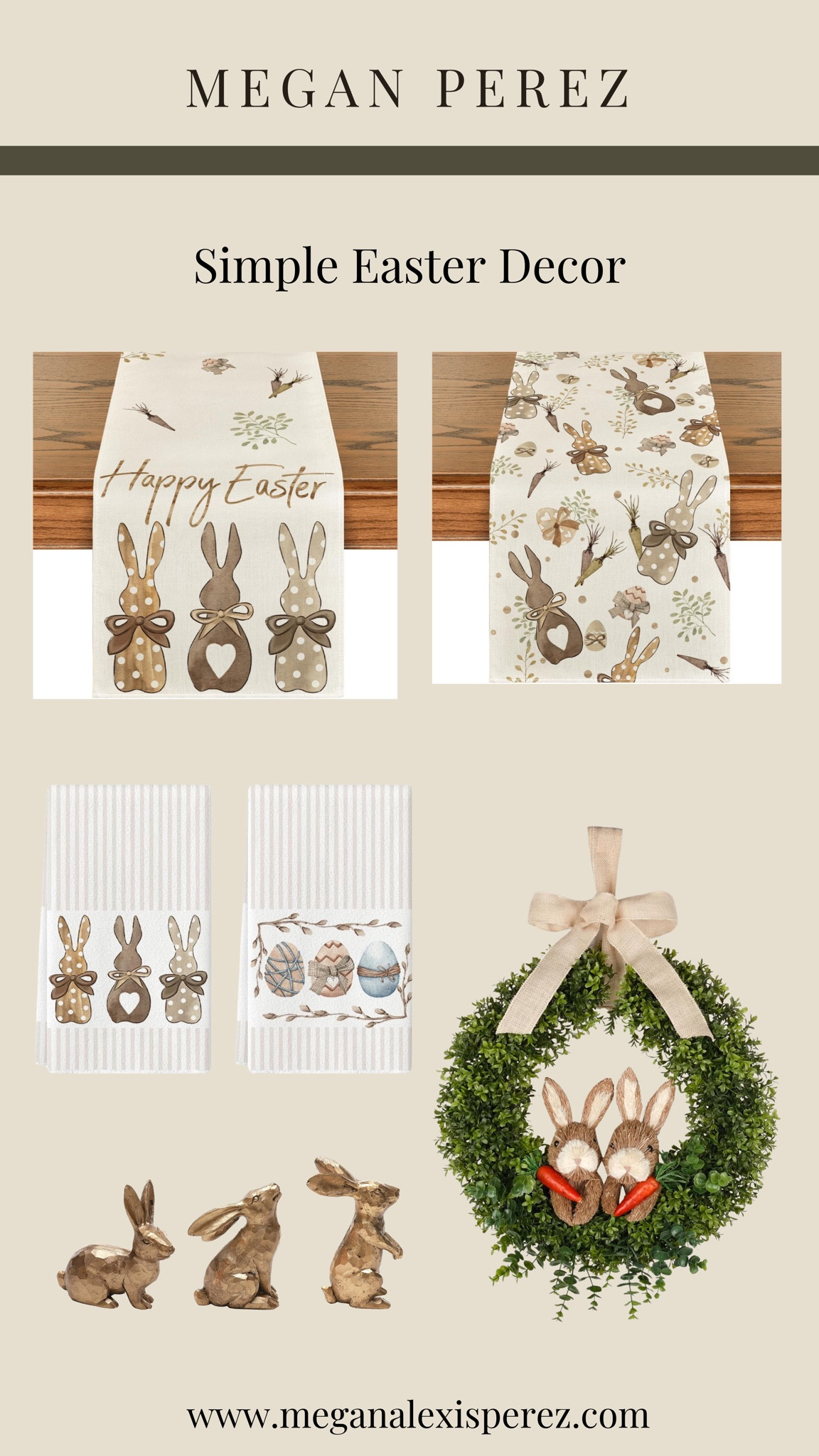 Loving this simple Easter decor. I love adding small touches to my home for each season and holiday  

#LTKSeasonal #LTKHome