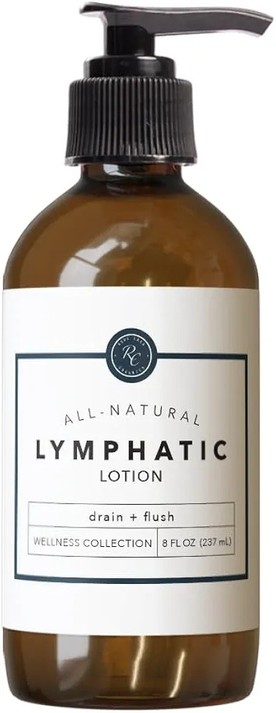 Rowe Casa Organics All-Natural Lymphatic Lotion with Therapeutic Grade Essential Oils, Non-Greasy... | Amazon (US)