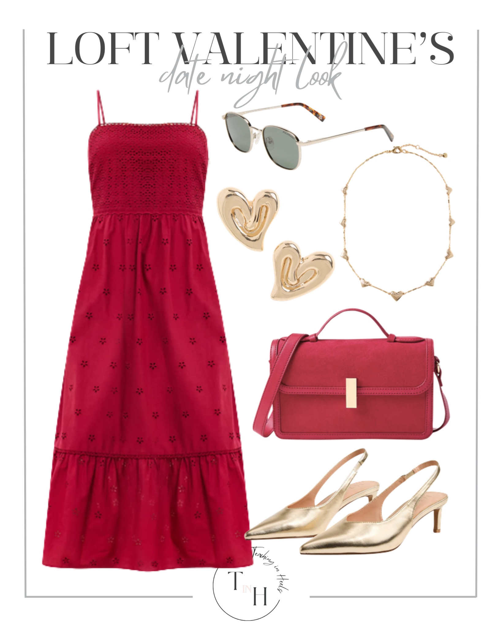 LOFT Valentine’s Day date night outfit idea

Valentine’s date night dress
Romantic lace top outfit
Red satin slip look
Chic heels and clutch
Soft pink blouse styling
Elegant dinner outfit
Statement earrings moment
Flattering wrap silhouette
Classic black with a twist

#LTKValentine #LTKSaleAlert #LTKootd