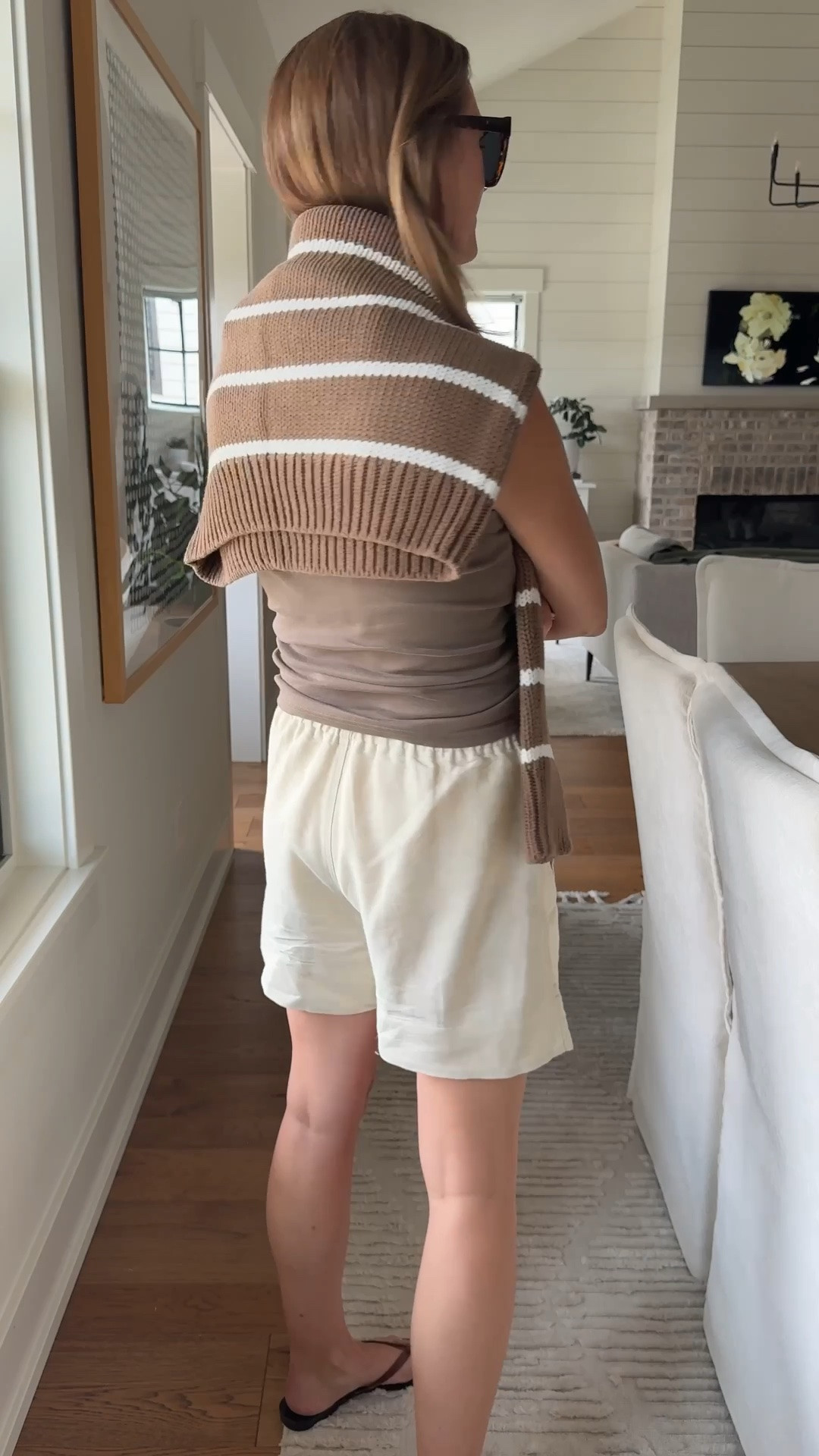 Tank size small
Sweater size medium
Shorts size XS

#LTKootd #LTKdayinmylife #LTKgrwm