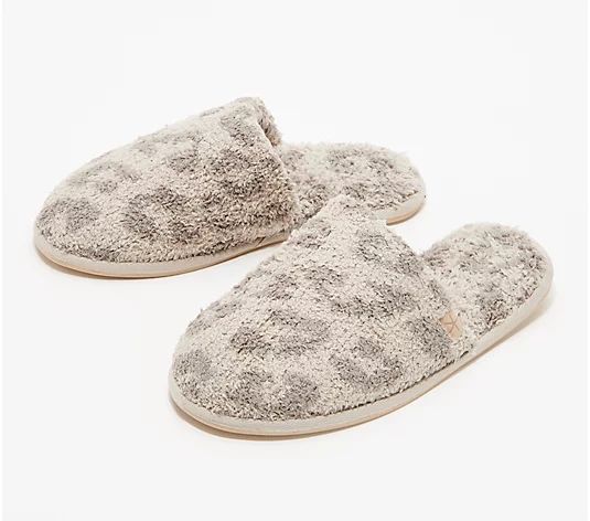 Barefoot Dreams CozyChic Barefoot in the Wild Slipper - QVC.com | QVC