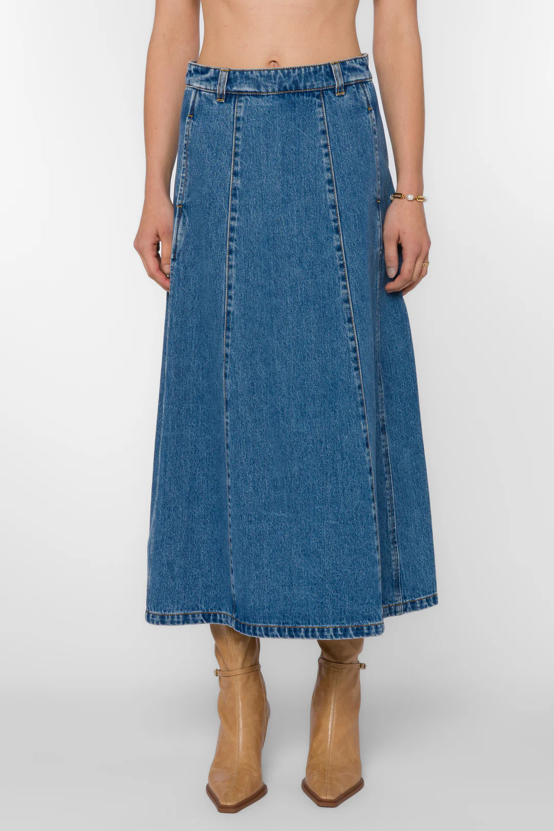 Dallas Blue Skirt | Velvet Heart Clothing