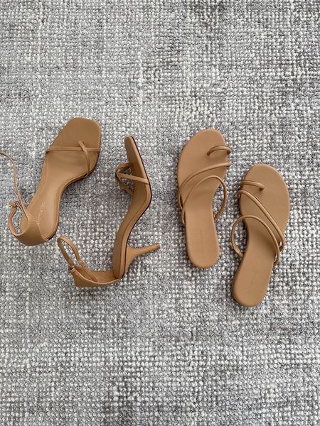 Reformation  spring summer sandals. Both are super comfortable and so flattering! Run TTS 

Reformation shoes. Spring shoes  

#LTKshoecrush #LTKSeasonal