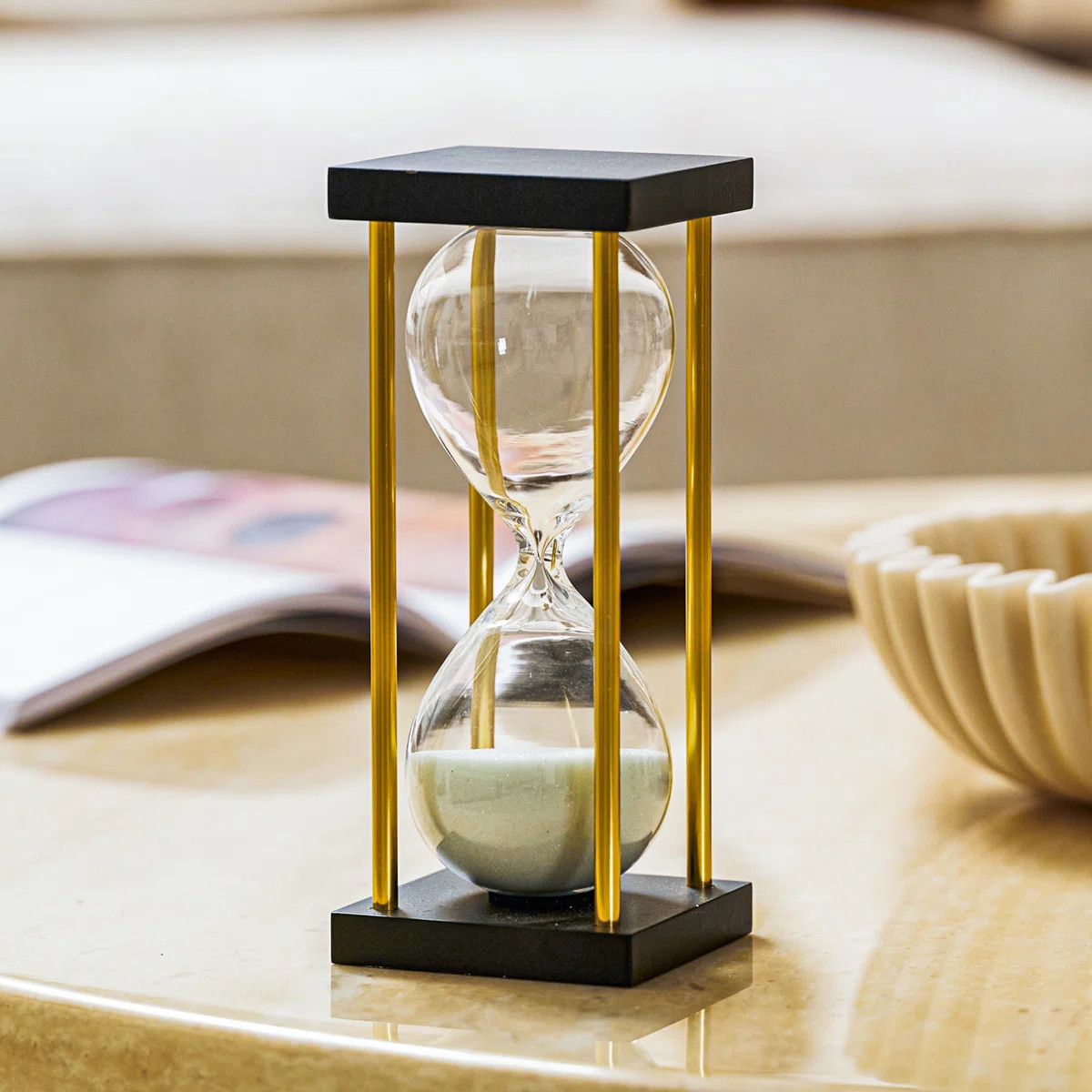 Metal Abstract Hourglass | Wayfair North America