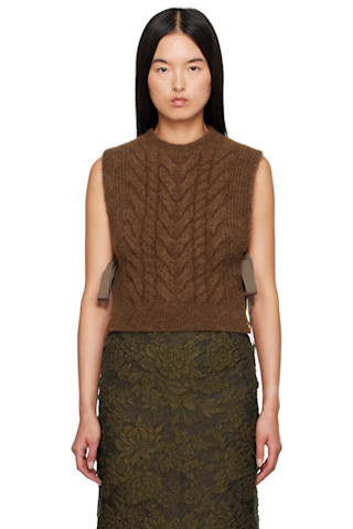 Brown Aly Vest | SSENSE