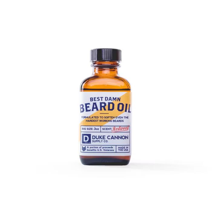 Duke Cannon Best Damn Redwood Beard Oil - 3oz | Target