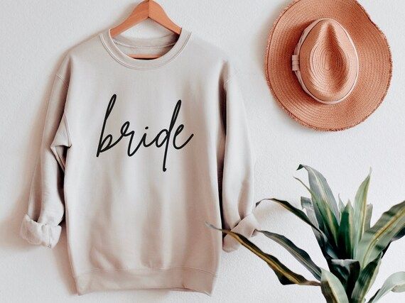 Bride Sweatshirt Bride Gift Mother of the Bride Engagement | Etsy | Etsy (US)