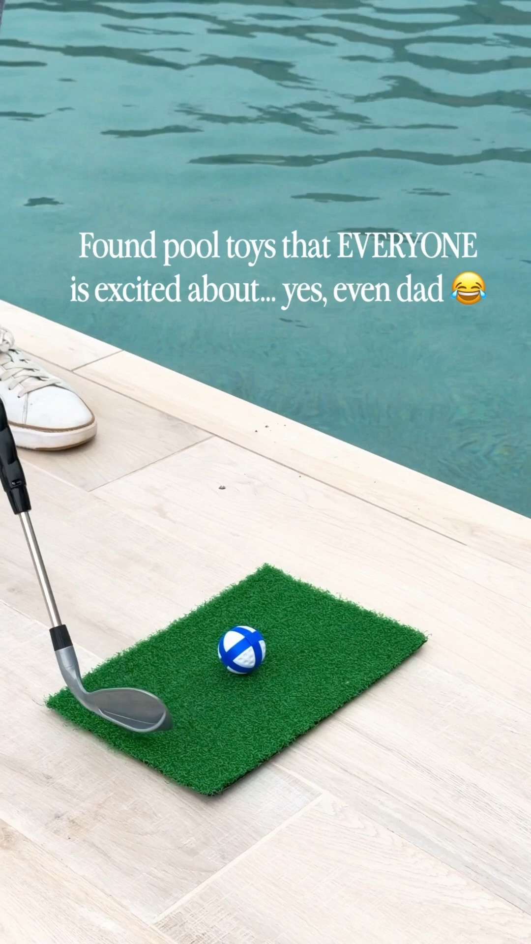 The kids weren’t the only ones excited about the new pool toys 😂☀️

These have officially become our go-to for summer afternoons outside. The floats are so fun for lounging in the pool, and the games keep everyone entertained for hours. I love finding activities that get the whole family outside together instead of glued to screens 🤍

And honestly… I can’t pull my husband away from the golf game 😂⛳️ It’s become a full family competition at this point.

Such a fun way to make summer memories together ☀️

#ad #iPlayILearnToys #Funscape @iPlayiLearnToys @Funscape

#LTKHome #LTKSeasonal #LTKmomlife