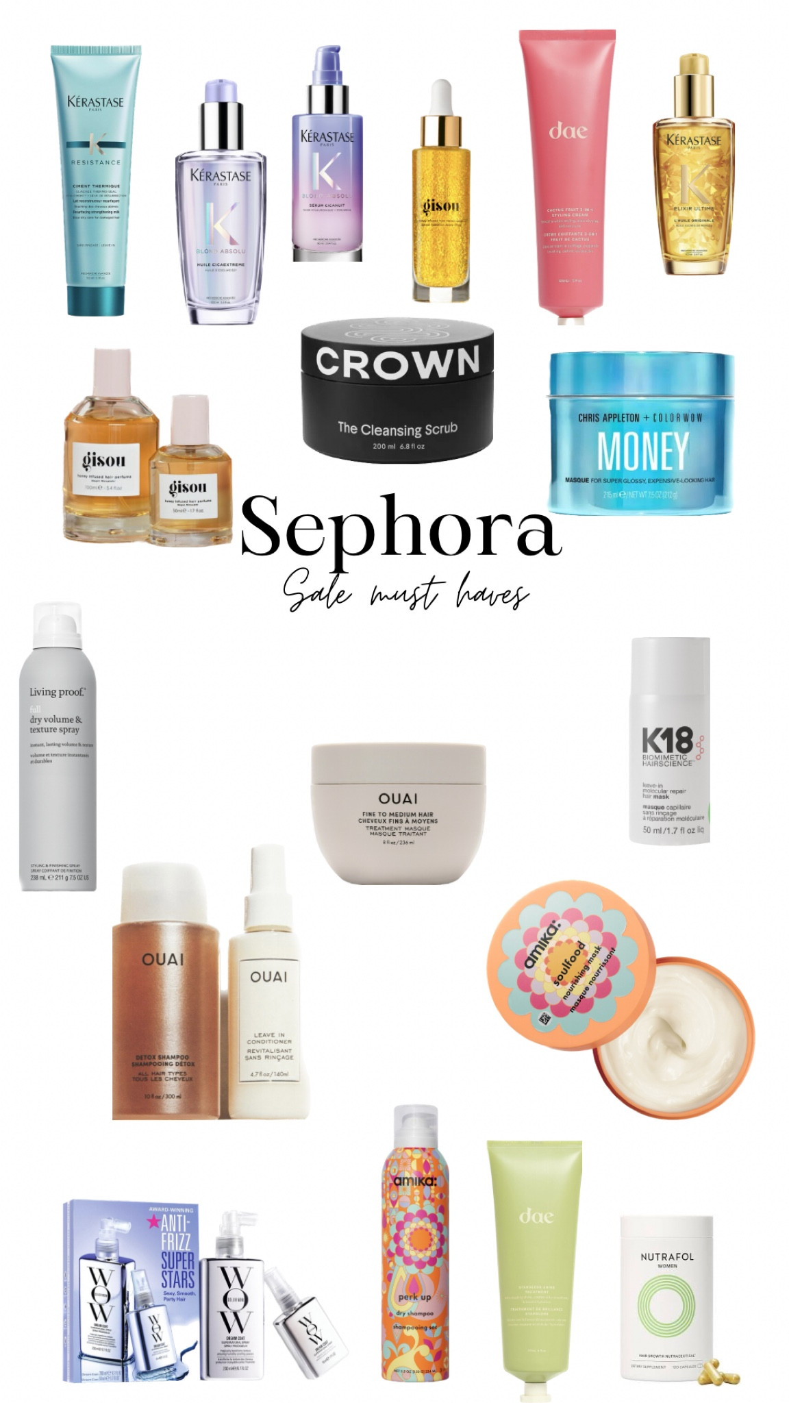Sephora Sale! Hair must haves 

#LTKHolidaySale #LTKbeauty #LTKsalealert