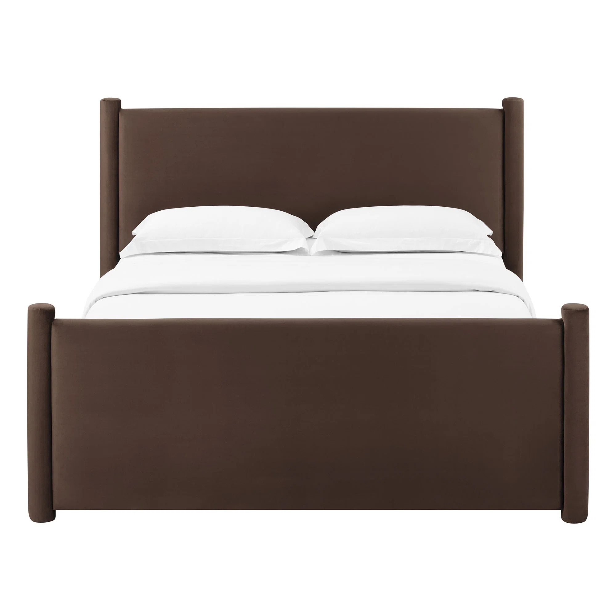 Rael Performance Velvet Platform Bed | Wayfair North America