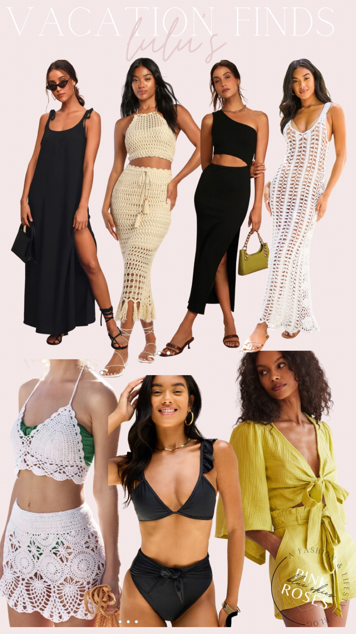 Vacation ready / spring break ready with these dresses, bathing suits, chic coverups, and two piece sets

#LTKtravel #LTKU #LTKswim