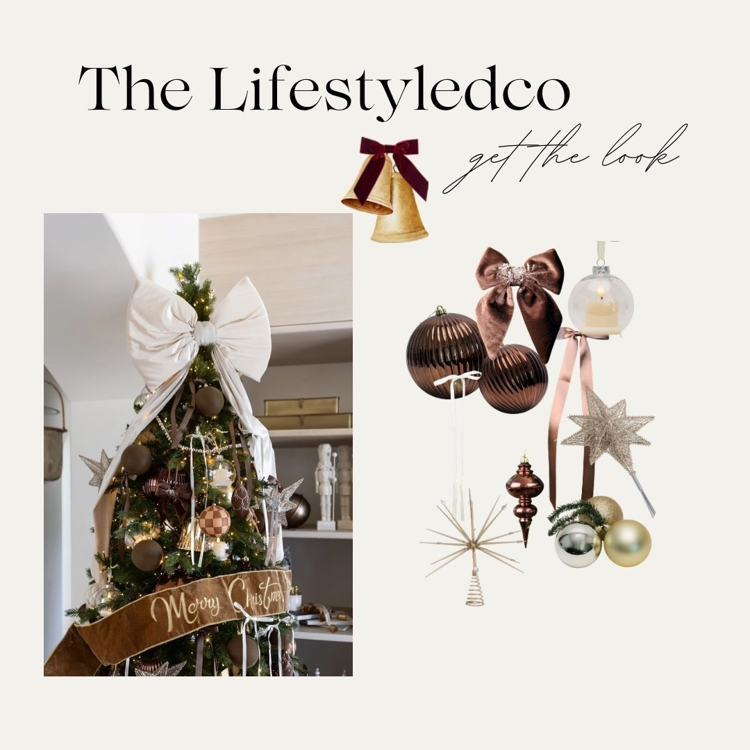 Get the Look: The LifestyledCo Holiday Tree 🎄
A neutral Christmas dream — creamy bows, bronze ornaments, and golden sparkle for a warm and minimal holiday vibe. ✨
Shop this cozy, elevated look and bring a touch of The LifestyledCo magic into your home this season.

#TheLifestyledCo #LTKHome #LTKHoliday #NeutralChristmasDecor #ModernHolidayHome #ChristmasTreeInspo #HomeForTheHolidays

#LTKSeasonal #LTKHoliday #LTKHome