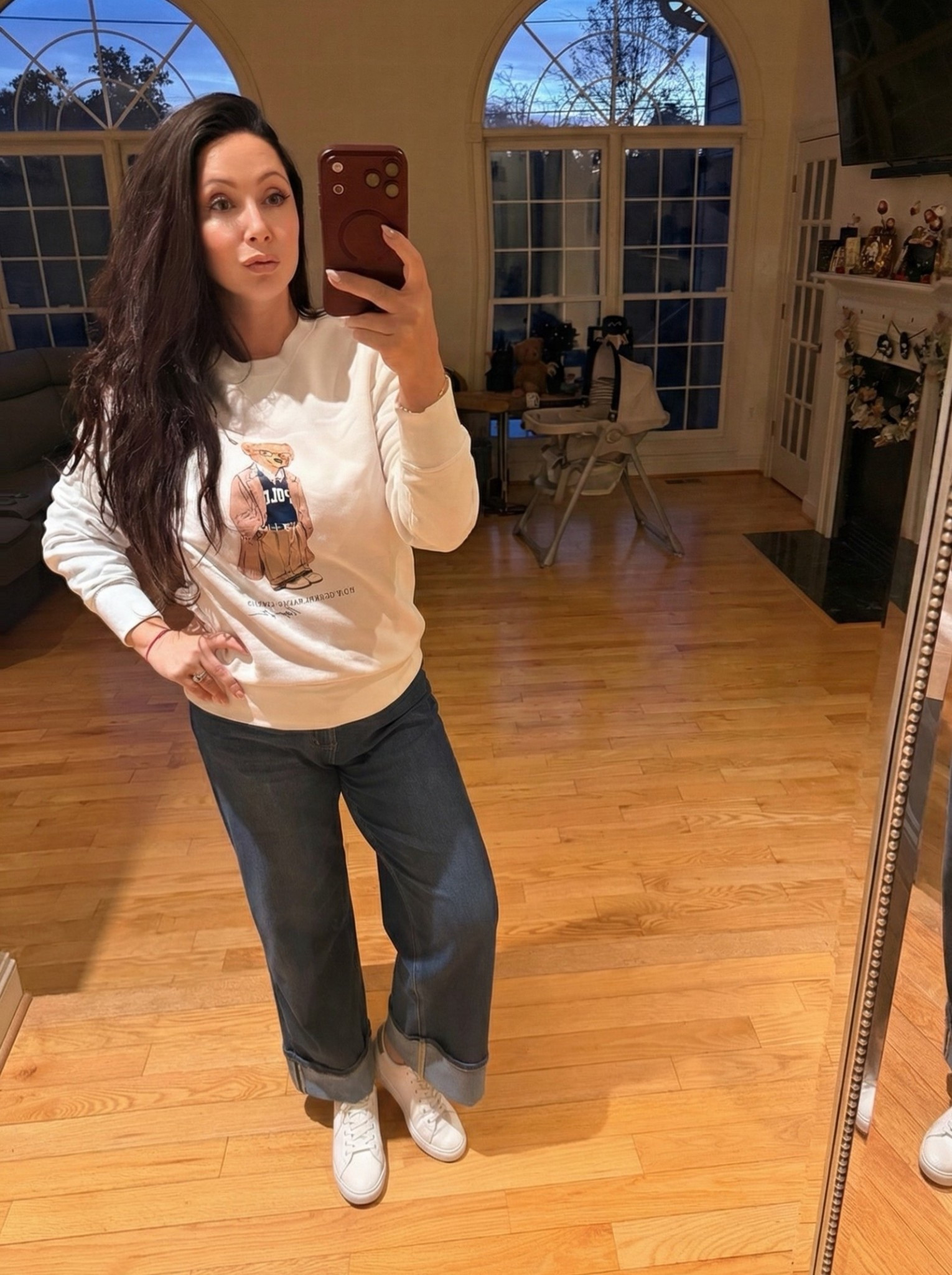 Do not sleep on these sweatshirt by Ralph Lauren with the all famous teddy bear! Even though they are men they are totally unisex! I am grabbing in all colors! 

#LTKSeasonal #LTKMidsize #LTKHoliday