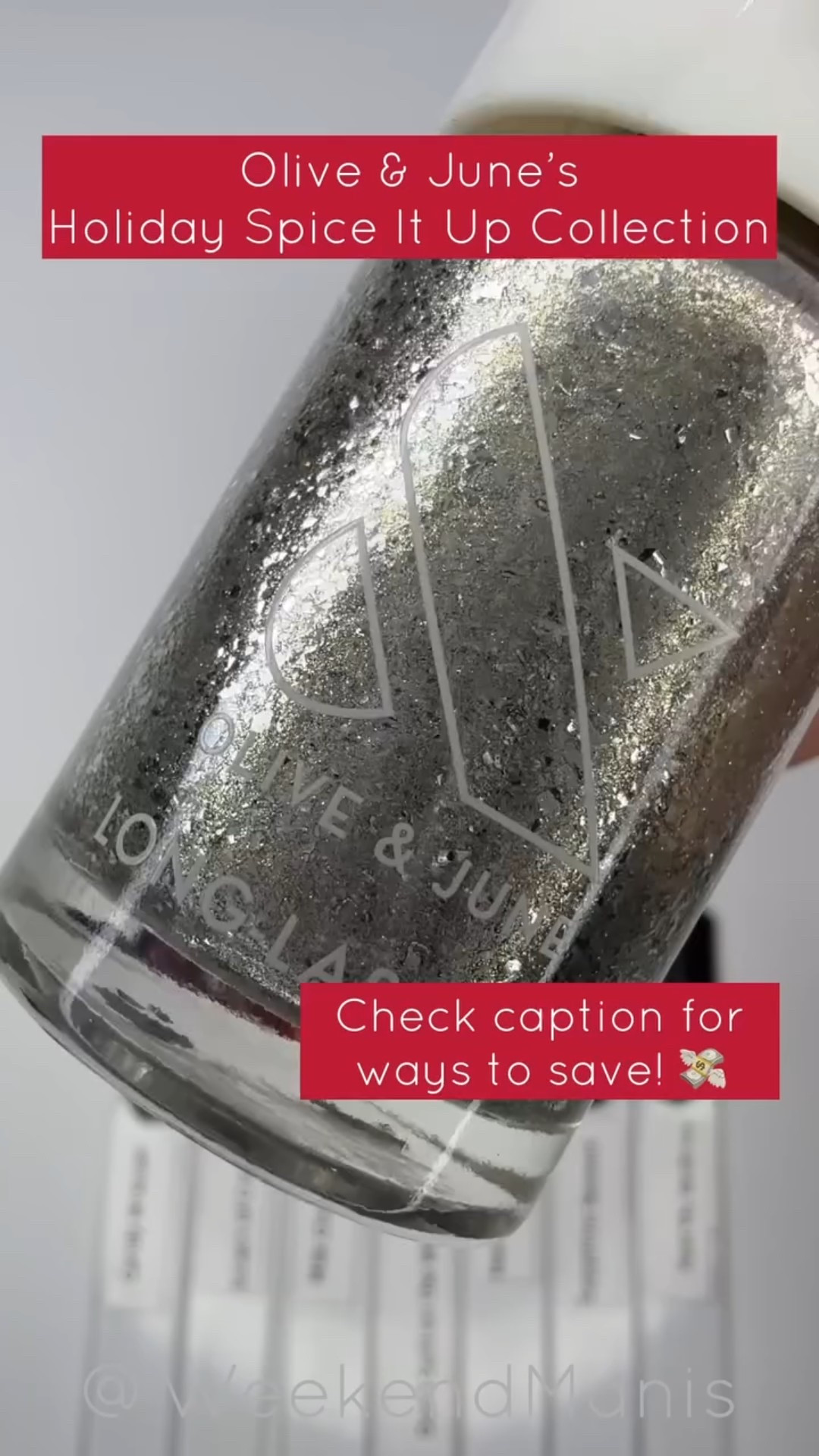 (PR) SURPRISE! For the first time ever, O&J is spicing things up with a new limited edition holiday collection, just in time to celebrate the Cyber Sale! Instead of $85 (a $138 value), you can snag the entire Holiday 2024 Collection with 7 polishes and all the tools you need, for only $63.75! ✨

🙏 I would be so grateful if you shopped with my link, and don’t forget to use 25OFF from 11/14 to 12/2/2024! Everything on OliveandJune.com is 25% off - it’s their best sale of the year and when I stock up on all gifts and essentials! 💞

Stay tuned for my color comparisons and full mani pictures as well! 💅🏻 You can read my thoughts on all the colors on my Facebook page (also WeekendManis) 🥰

🍬 Candy Wrapper: crushed silver foil
💙 Sapphire Season: cool navy
🍫 Milk Chocolate: golden cocoa shimmer
🛋️ Don’t Spill On The White Couch: cool wine red*
🍸Martini Chrome: deep olive chrome
🍹Splash of Cran: iridescent cranberry shimmer
🌌 Past My Bedtime: midnight black with holographic glitter**

*Limited edition
**Limited edition gift with polish system orders

If you miss the sale, you can always use CARINA20 for 20% off first Olive and June Systems. Link in bio ♥️ I am so grateful whenever you shop through my link, it helps me stay in the program and allows me to continue to do these type of posts for you! 

#oliveandjune #oliveandjunepartner #oliveyourmani #theinstantmani #pressonnails #ojnails #perfectnails #diymanicure #💅byPoppy #olivemymani #WeekendManis #quickdry #winternails #oliveandjunecandywrapper #oliveandjunesapphireseason #oliveandjunemilkchocolate #oliveandjunedontspillonthewhitecouch #oliveandjunemartinichrome #oliveandjunesplashofcran #oliveandjunepastmybedtime #blackfriday #cybersale

#LTKGiftGuide #LTKBeauty #LTKHoliday