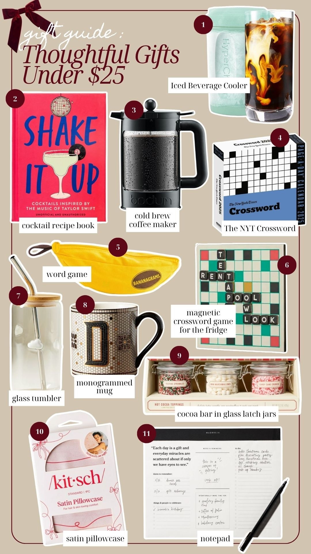 Go to rebeccaandgenevieve.com/gift-guides for more gift ideas under $25 🎁

#LTKHoliday #LTKFindsUnder50 #LTKGiftGuide