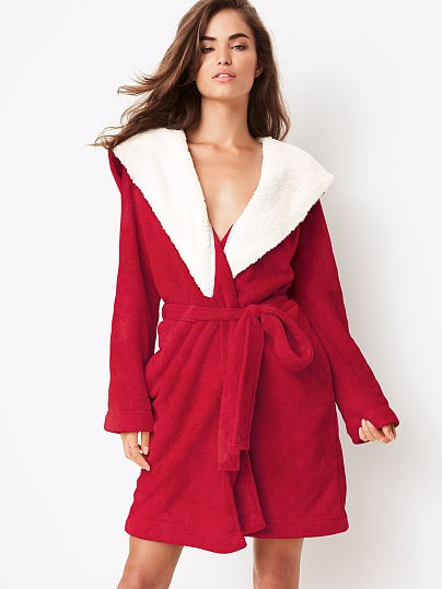 The Cozy Short Robe | Victoria's Secret (US / CA )