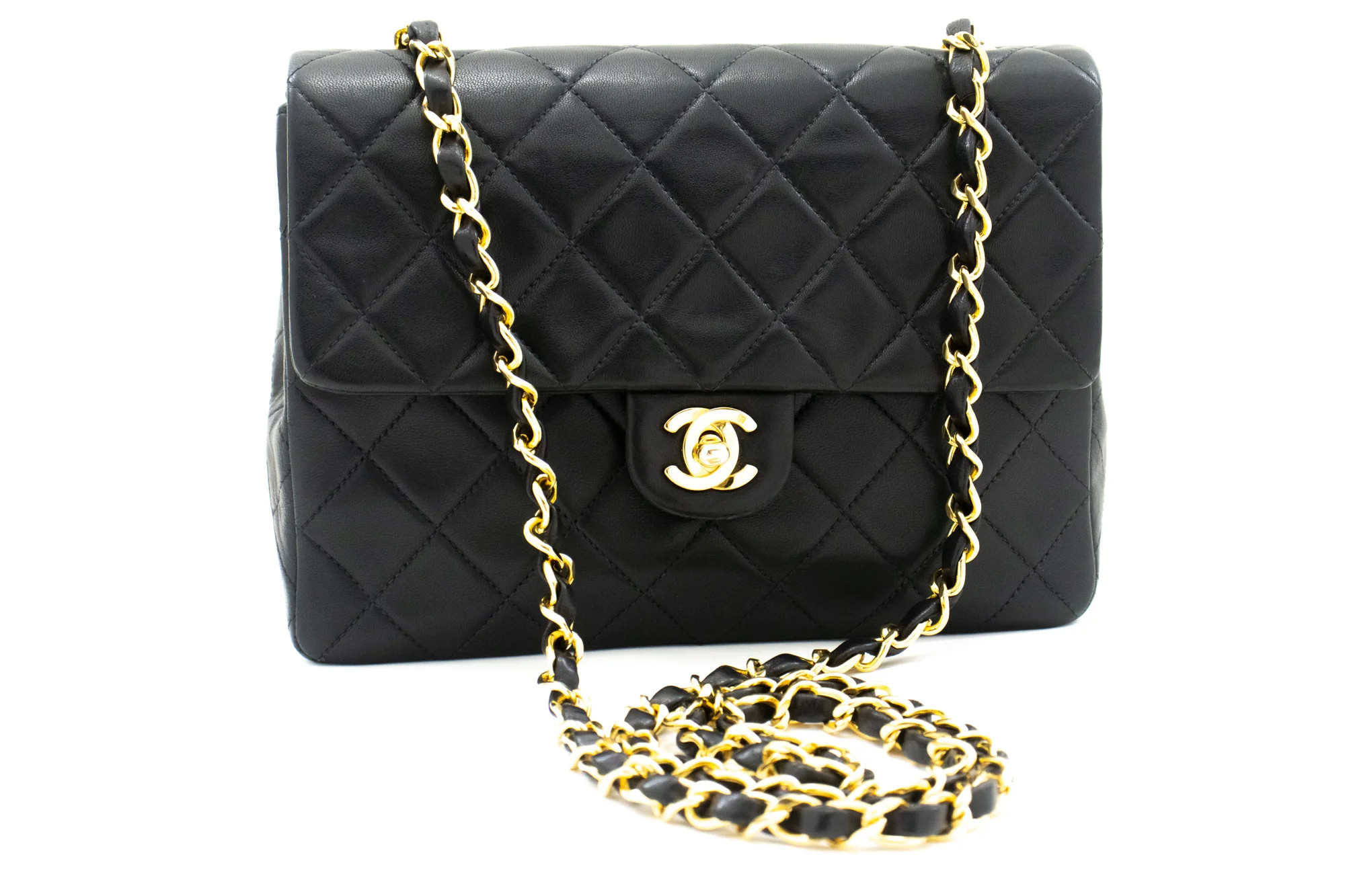 Chanel Double Flap Leather Shoulder Bag (Pre-Owned) | Shop Simon