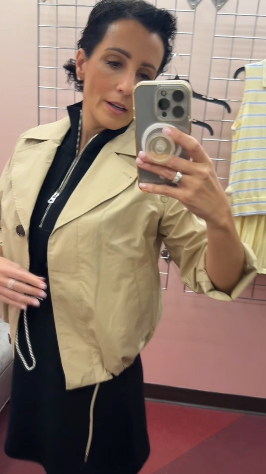 Jacket XS, Dress XS

#LTKstorytime #LTKdayinmylife #LTKOver40