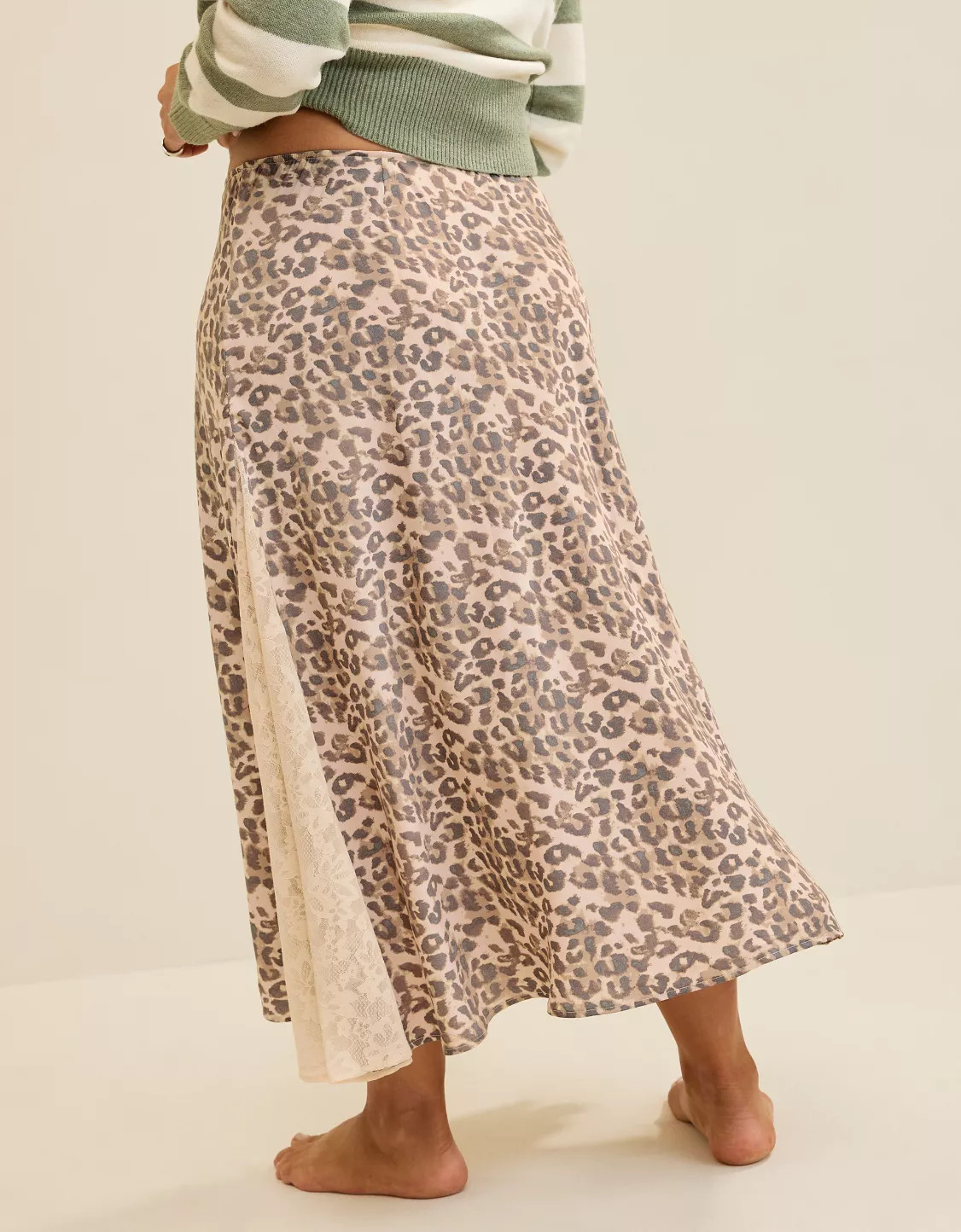 Aerie Satin Maxi Skirt | Aerie