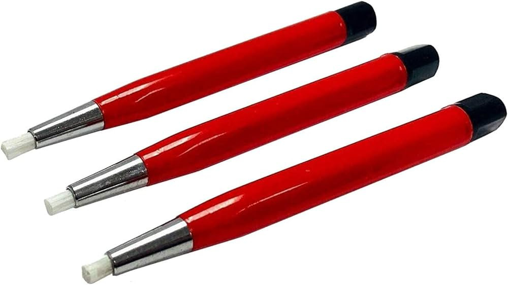Fiberglass Scratch Brush Pen - 3 Pack - Jewelry, Watch, Coin Cleaning, Electronic Applications, R... | Amazon (US)