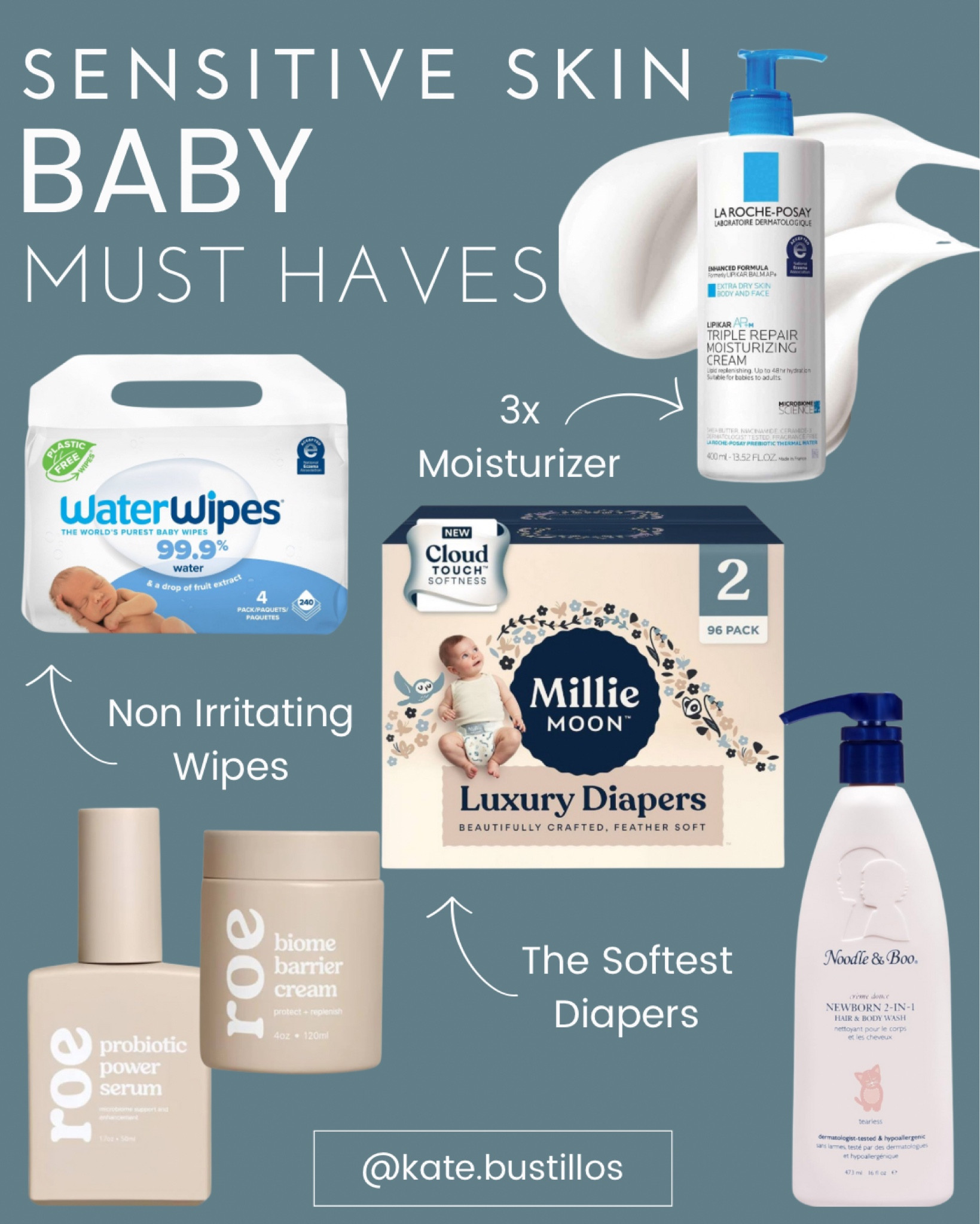These are core products in our house for our babies. All of us have sensitive skin so everything from diapers, to wipes, to lotion affects our skin. These products listed have been wonderful, and no issues! 

#maternity #baby #sensitiveskin #newmom #pregnancy #nursery 

#LTKbump #LTKkids #LTKbaby