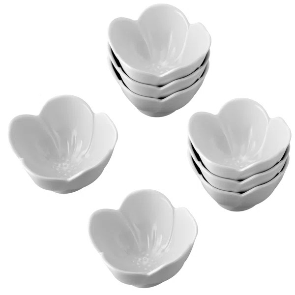 Ailish Floral Dessert Bowl (Set of 8) | Wayfair North America