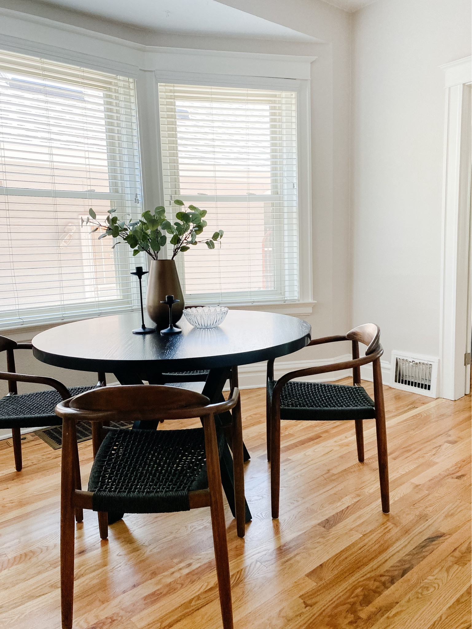 Anyone else obsessing over dark wood accents these days or is it just us? This dark dining set has us drooling! 

#LTKU #LTKHome #LTKSaleAlert