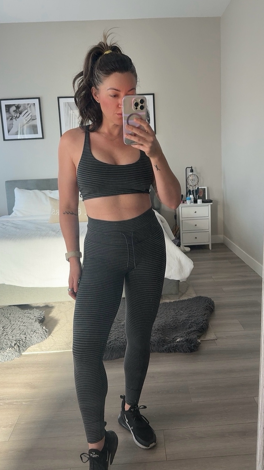 I'm more of a gym girl, but sometimes a backyard workout has to make do.  Either way I love a cute workout outfit to help motivate me, and this set from Vuori is one of my faves! They don't have the black one anymore, but the green one is linked below! Wearing an extra small in the pants and a medium in the top.  

#LTKActive #LTKPetite #LTKOver40
