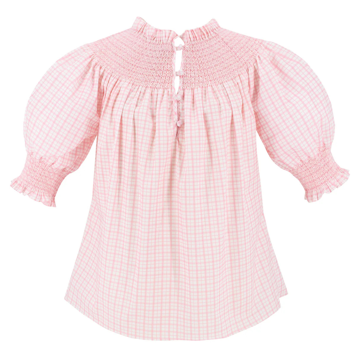 Women’s Alice Shirt - Amor Pink Gingham | Dondolo
