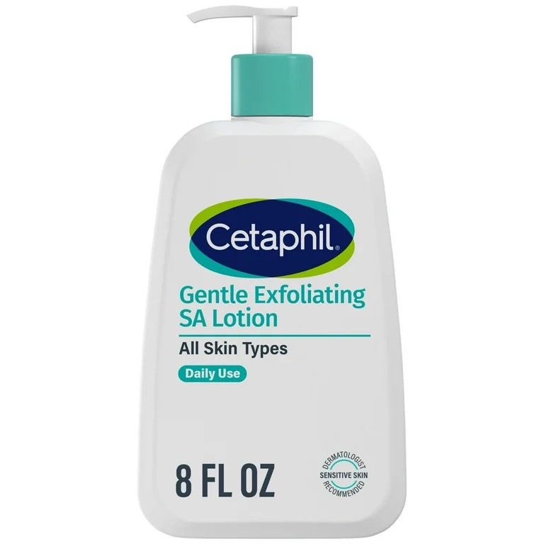 CETAPHIL Gentle Exfoliating SA Lotion, Lightweight Moisturizer with Salicylic Acid, 8 fl oz - Wal... | Walmart (US)