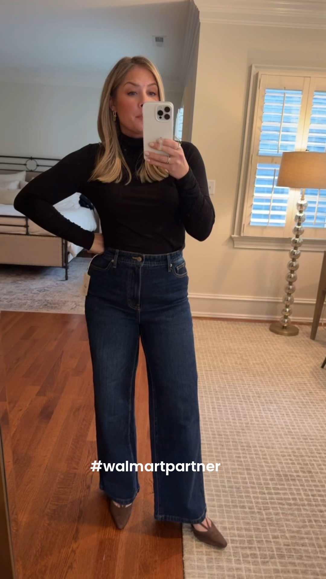 #WalmartPartner  #WalmartStyle  @WalmartStyle  #WalmartFashion // denim runs true to size! 