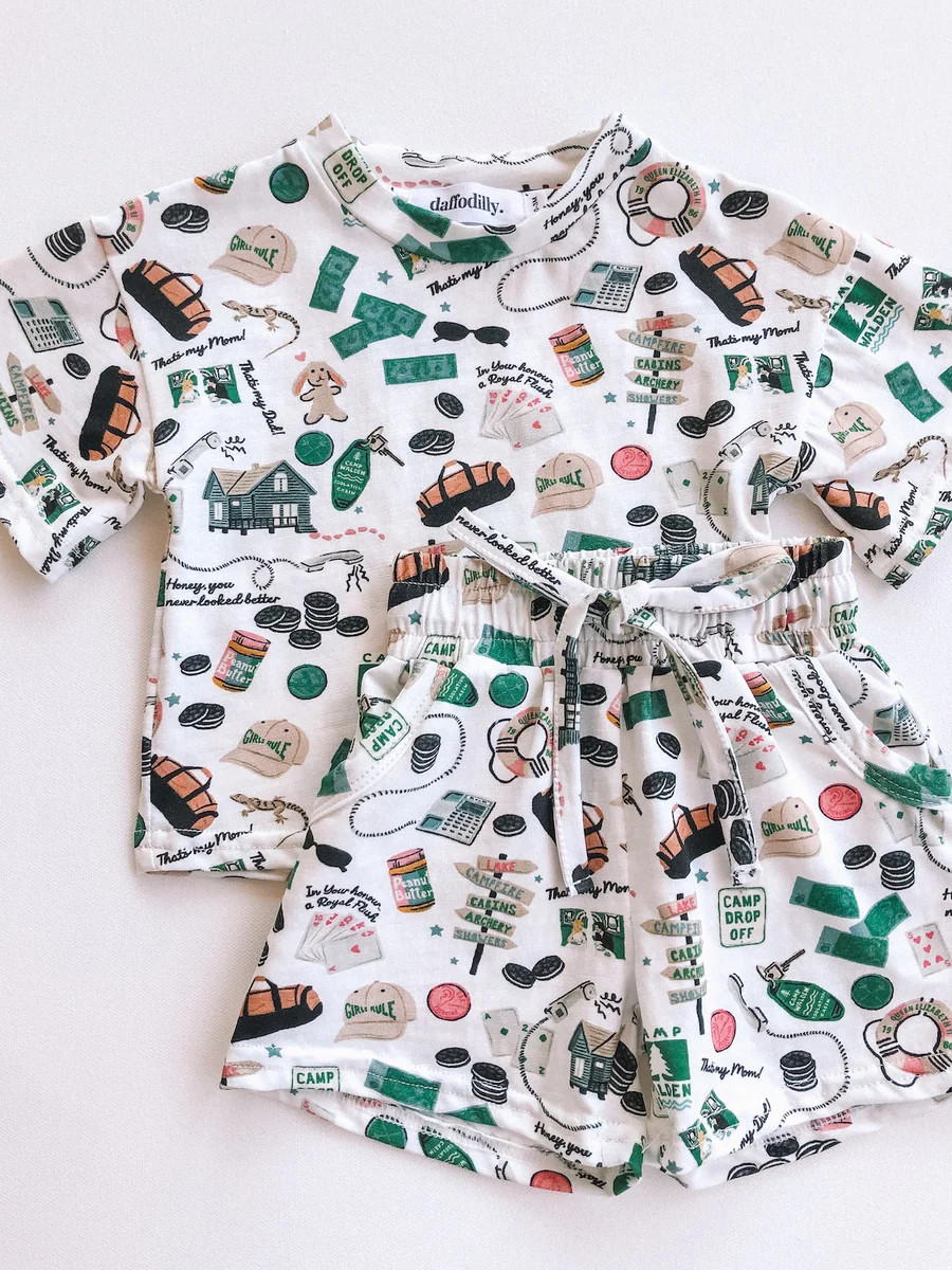 camp walden slub set | Daffodilly