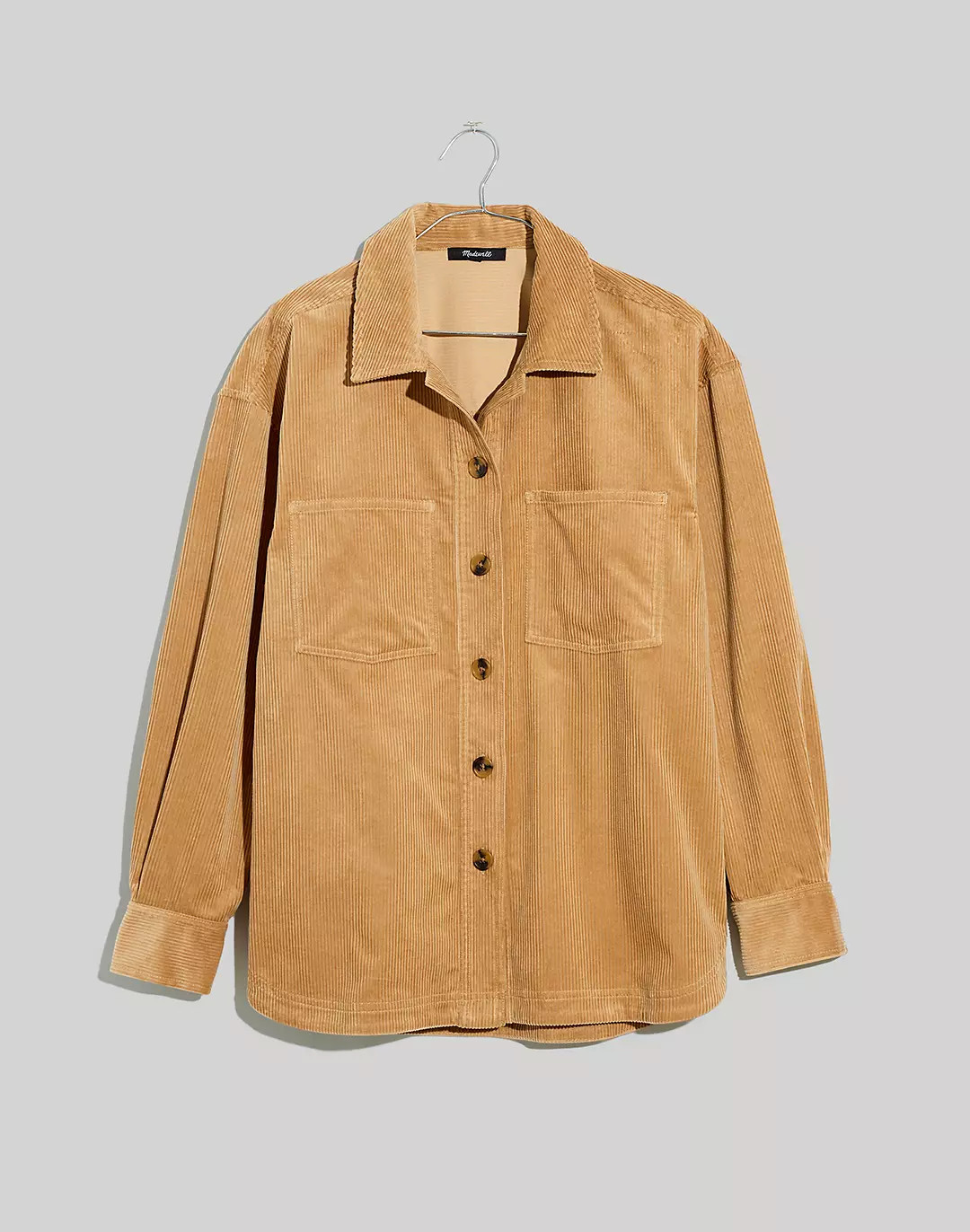 Corduroy Kentwood Oversized Shirt-Jacket | Madewell